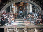 Raffaello Santi: Heliodórosz kiűzése Salamon templomából (1511-14)